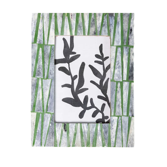 Mosaic Green Frame 4x6