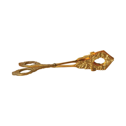 Brass Grape Vine Tongs