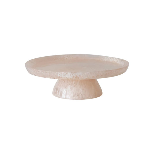 Pink Cake Plate