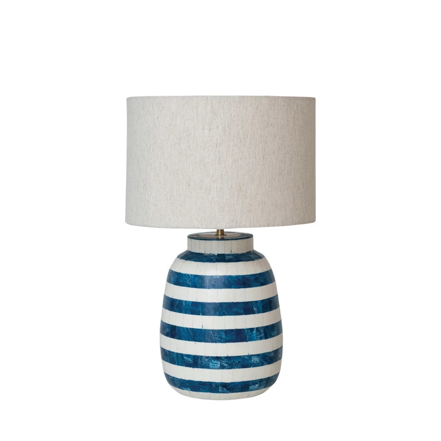 Stripes & Cotton Lamp