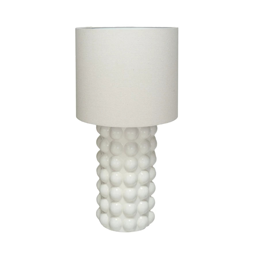 Hobnail Table Lamp