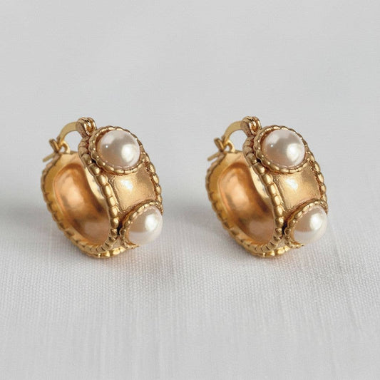 Artisan Pearl Earrings