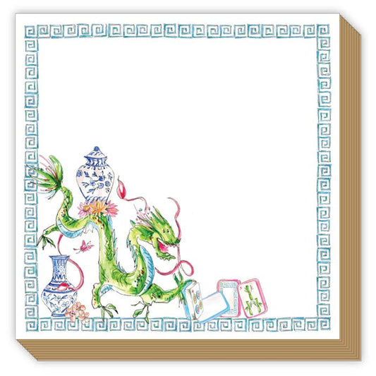 Mahjong Chinoiserie Luxe Notepad