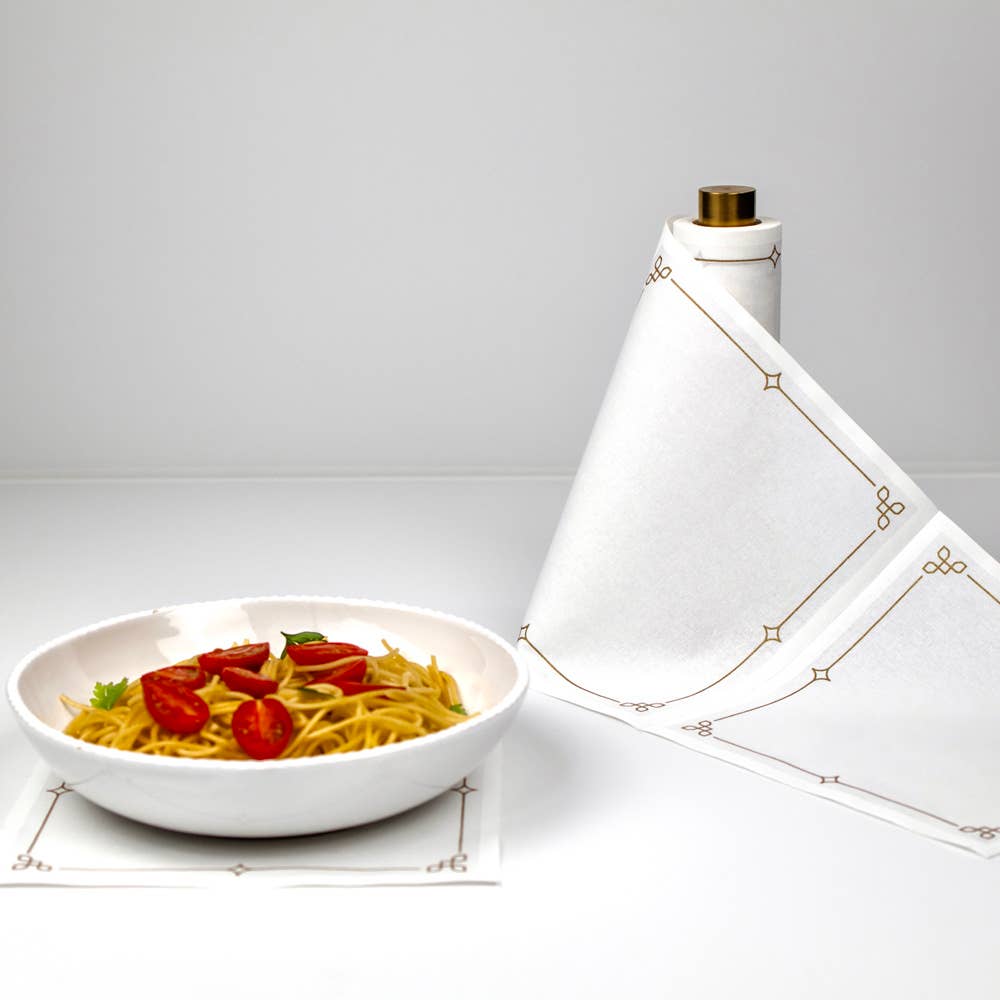 Cotton Party Napkin Roll: Golden Luxe