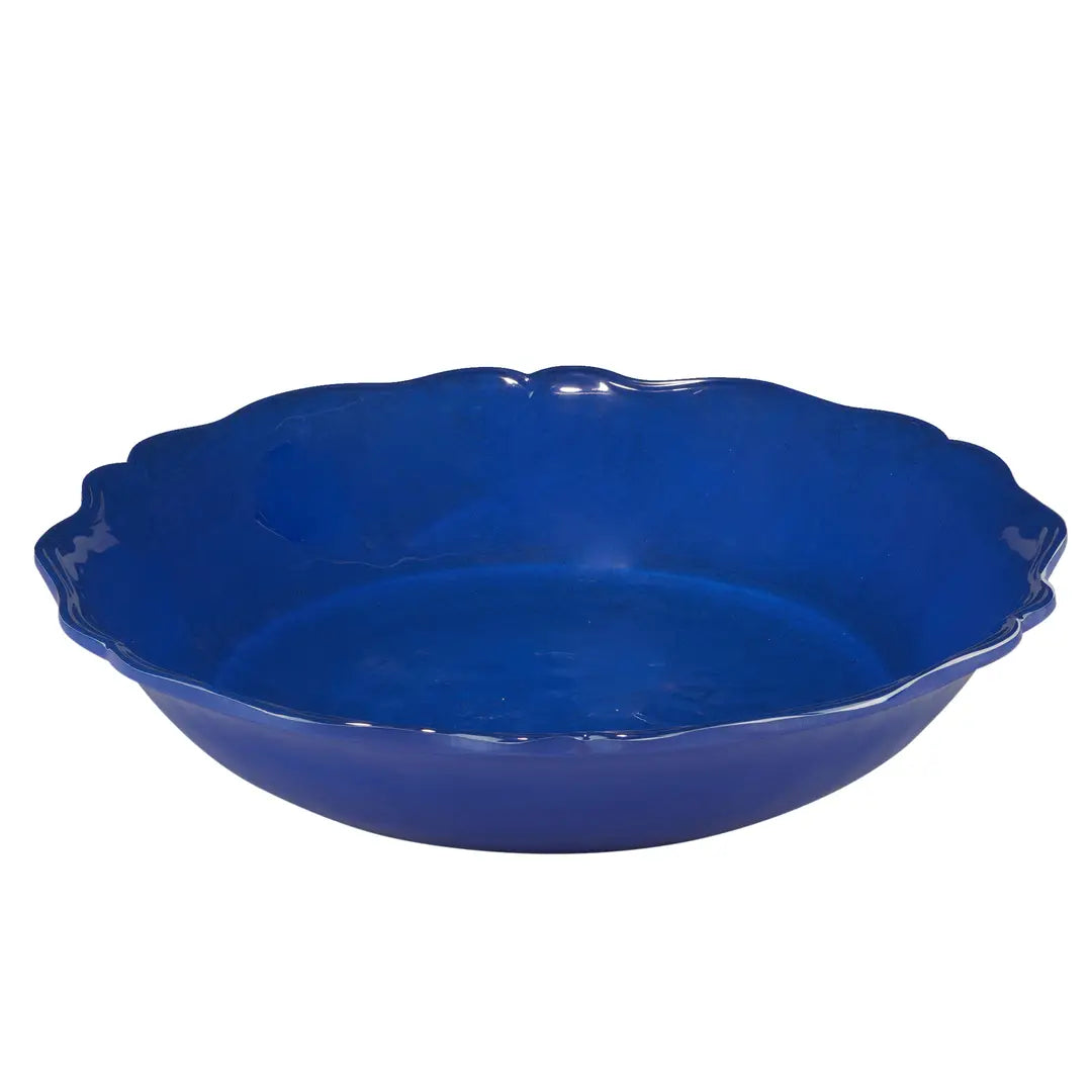 Indigo Blue Large Serving Bowl
