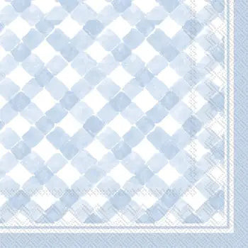 Gingham Light Blue Cocktail