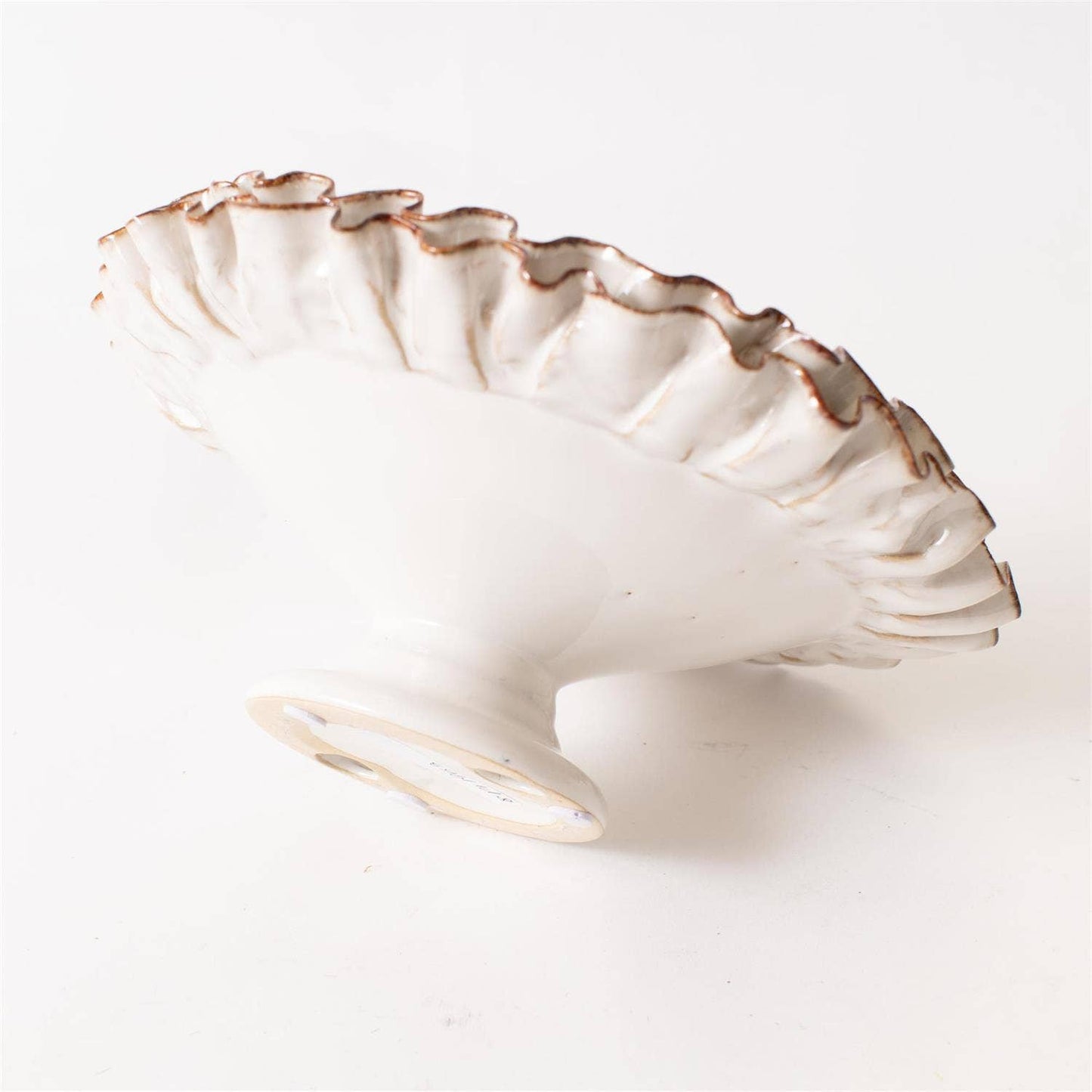 Hand Applied Ruffles Compote
