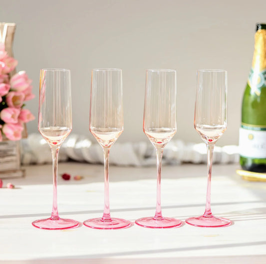 Flora Flute Glass