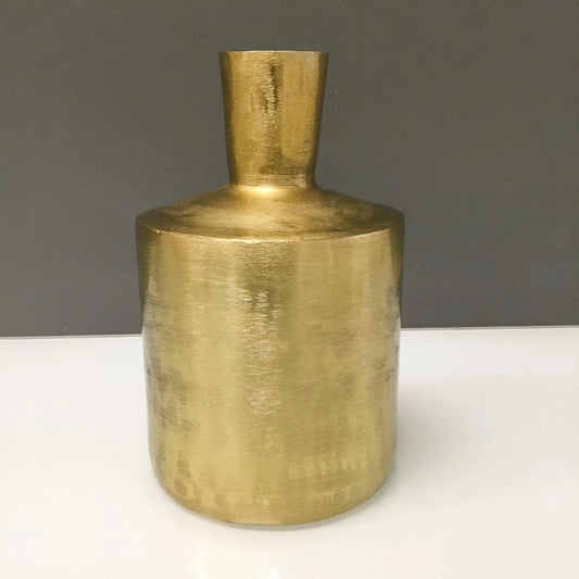 Etched Golden Vase