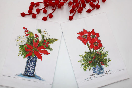 Floral Arrangement Tea Towel