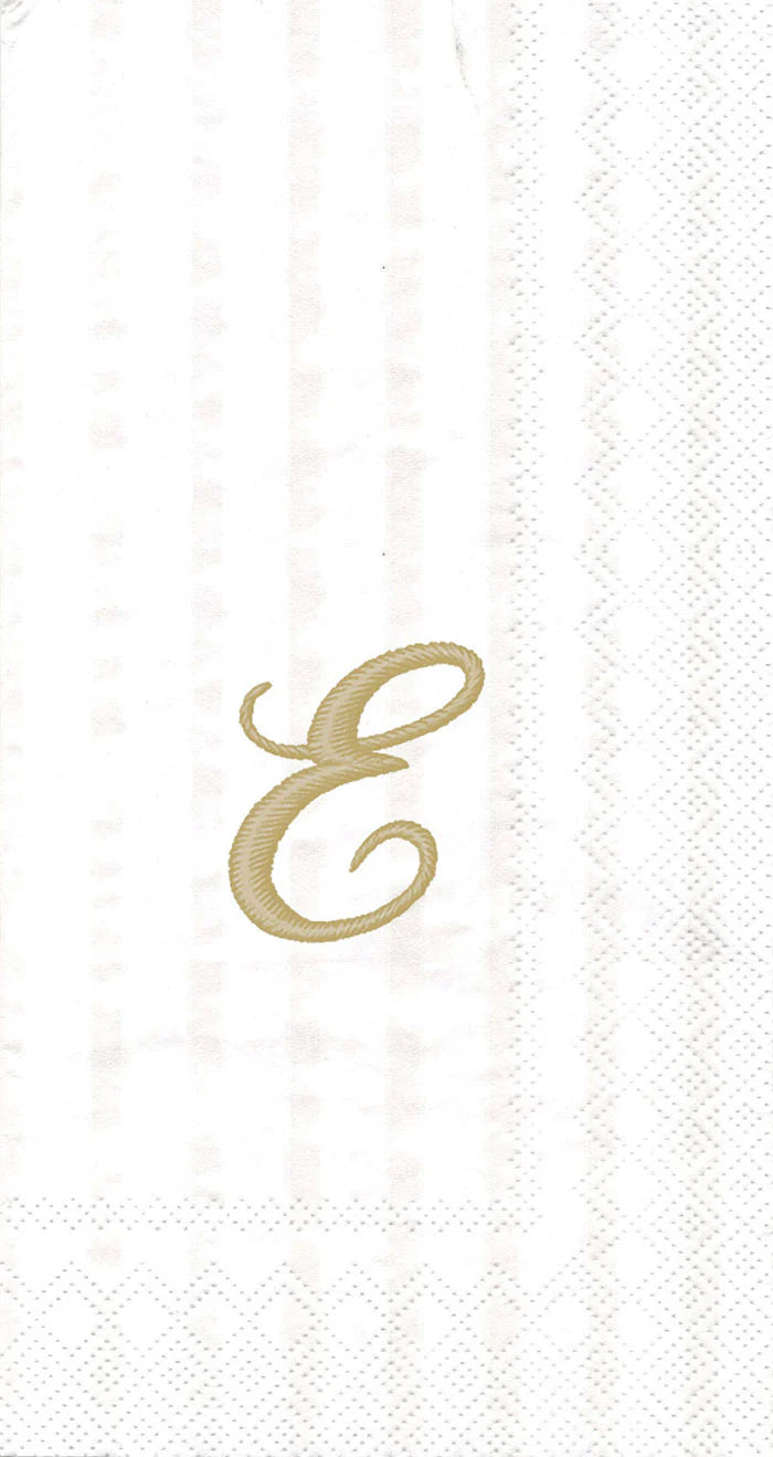 Monogram Guest Towels