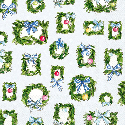 Boxwood Orn Luncheon Napkin