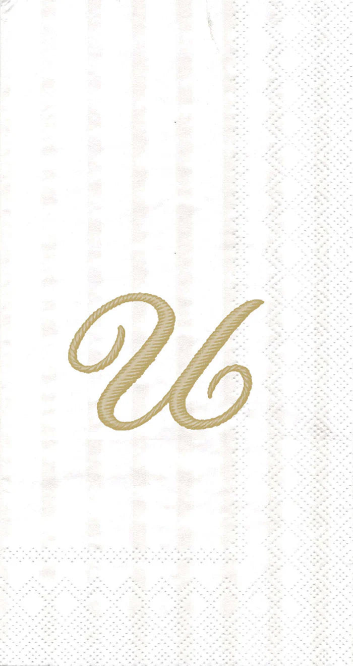 Monogram Guest Towels