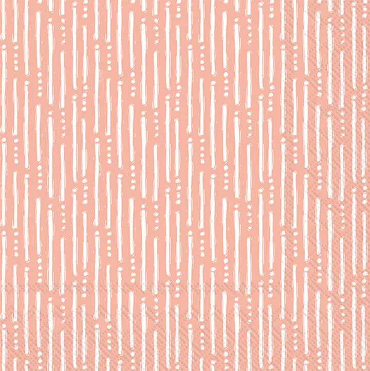 Lines in the Sand Cocktail Napkin
