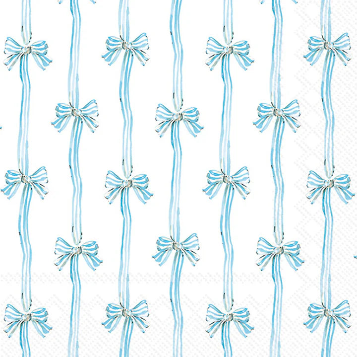 Baby Toile Blue Lunch Napkin