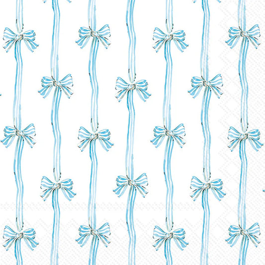 Baby Toile Blue Lunch Napkin
