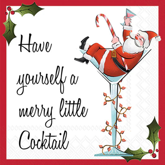 Merry Cocktail Cocktail Napkin