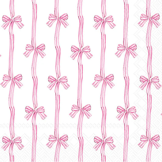 Baby Toile Pink Lunch Napkin