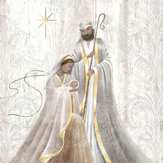 Holy Family Cocktail Napkin