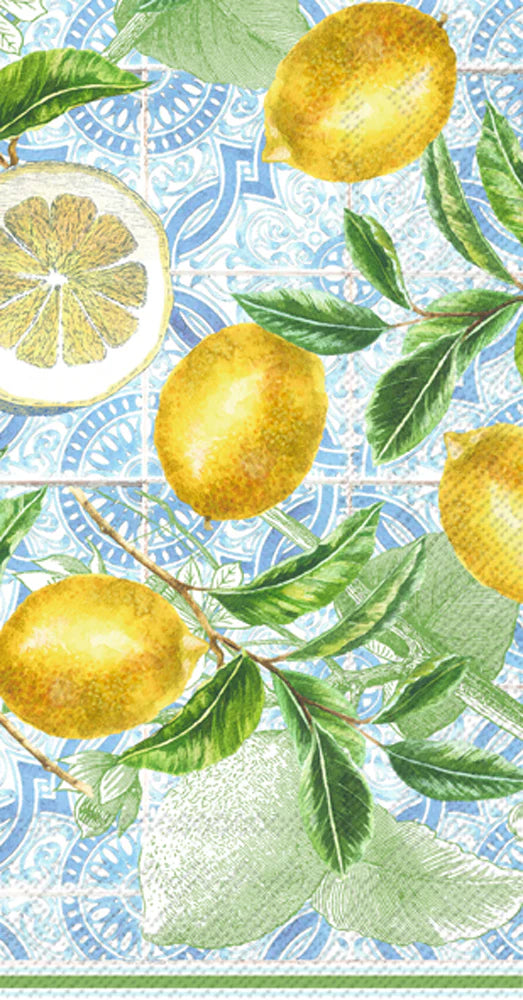 Citrus Lemon Guest Towel