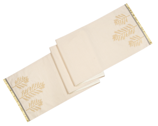 Gold Tree Table Runner