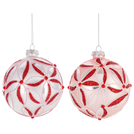Peppermint Ball Orn