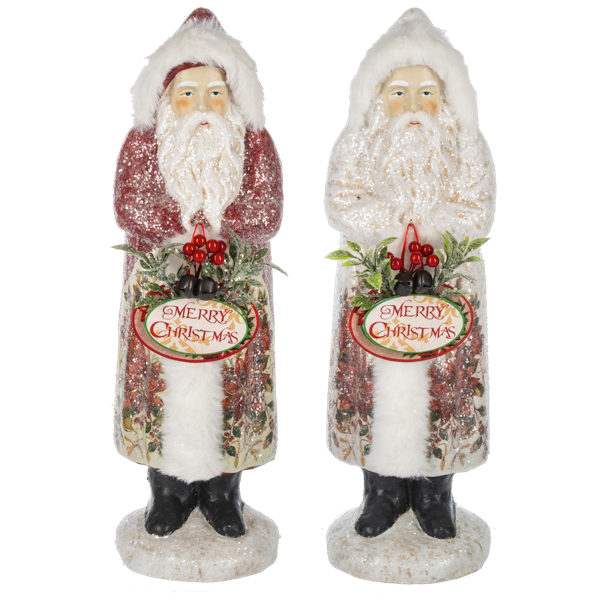 Frosted Belsnickel Santa