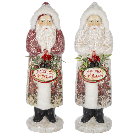 Frosted Belsnickel Santa