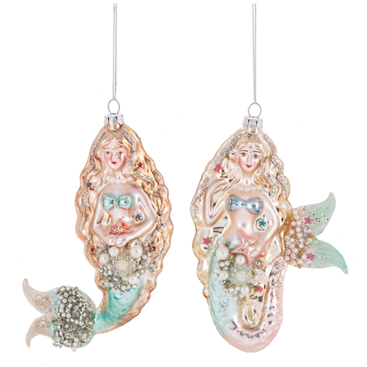 Jeweled Mermaid Orn