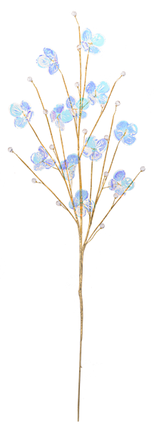 Iridescent Mini Flower Spray
