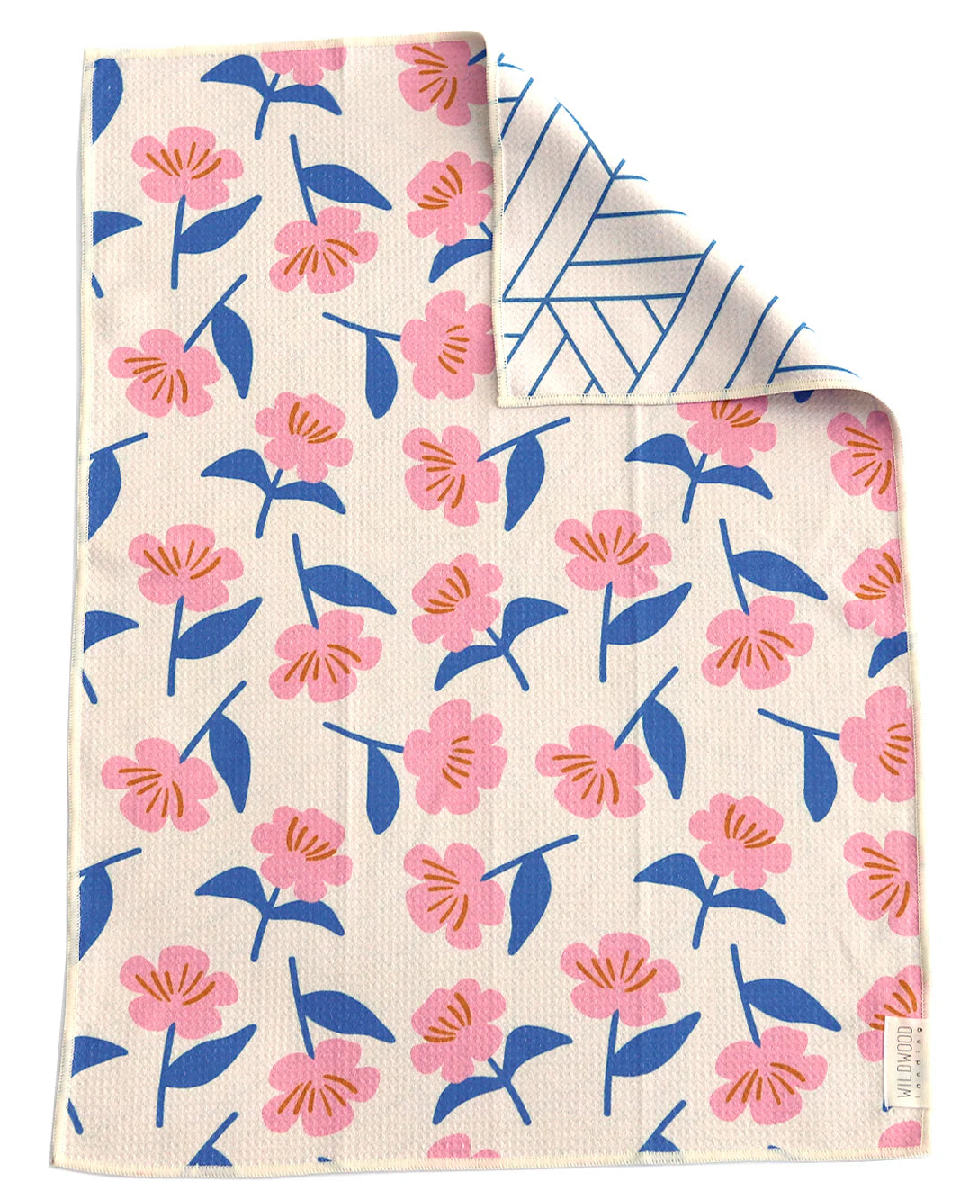 Pink Peony Microfiber Towel