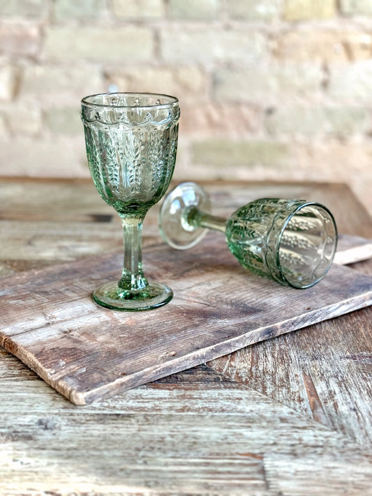 Goblet Rouen Clear