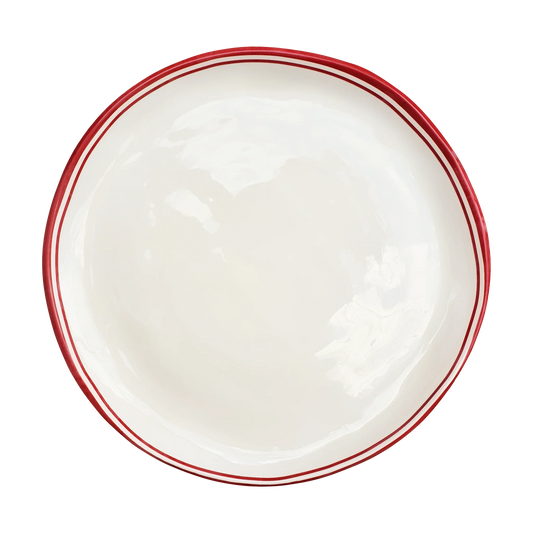 Simple Red Salad Plate