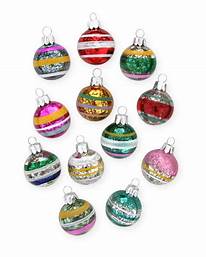 Painted Ball Ornament