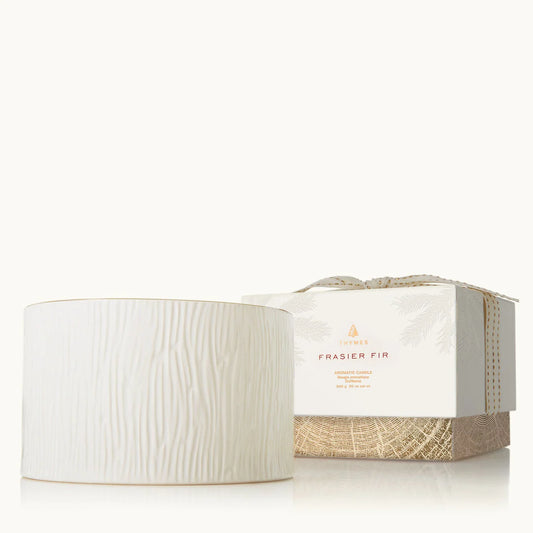 Gilded Wood 3-Wick Candle