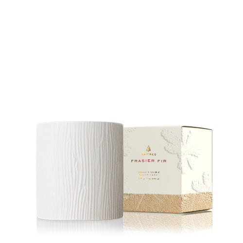 Gilded Wood Med Candle