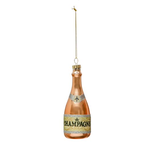 Champagne Bottle Ornament