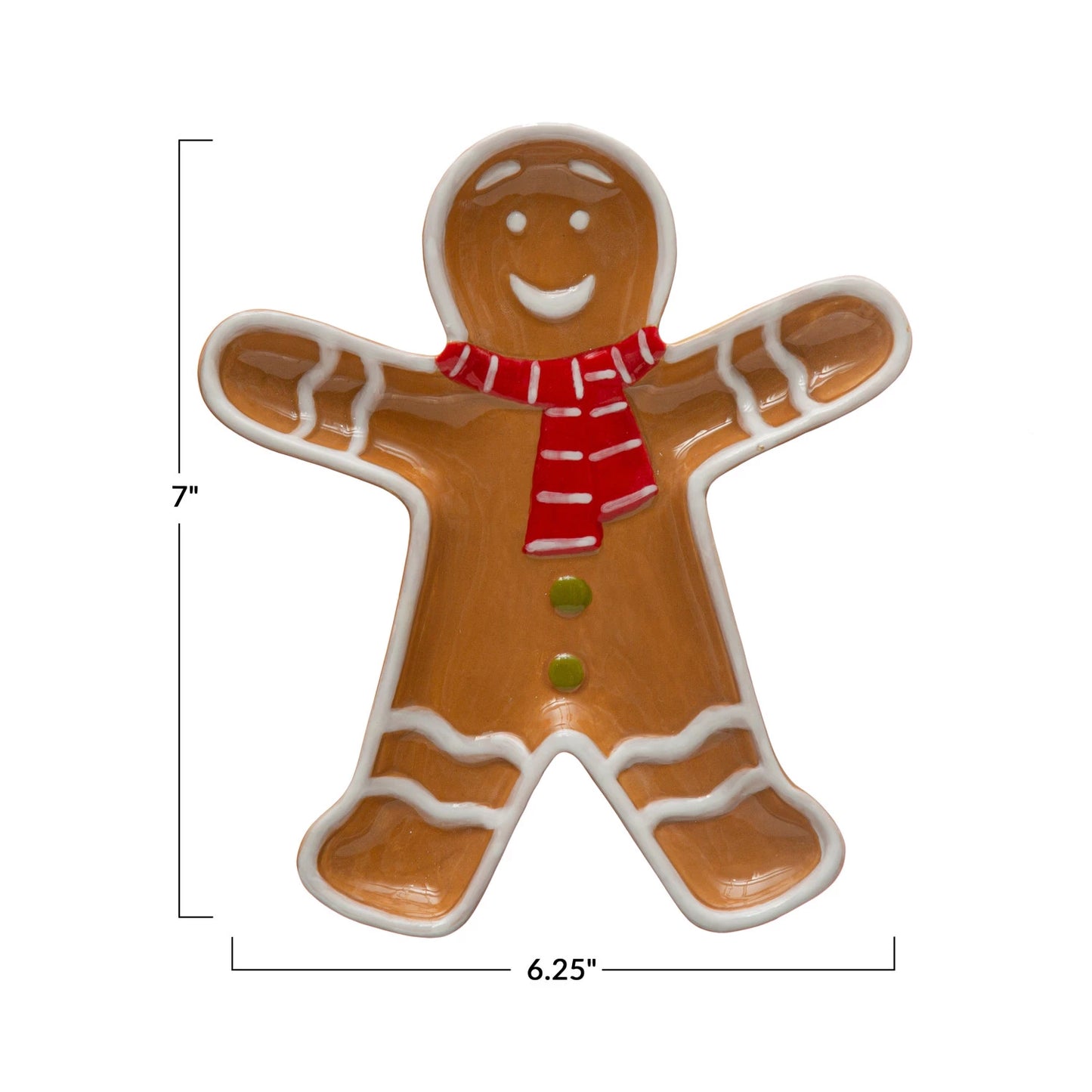 Gingerbread Man Platter