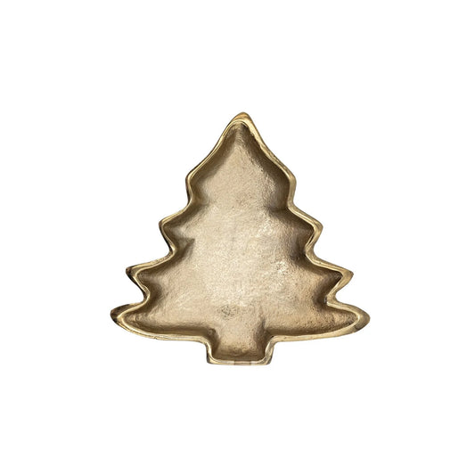 Gold Tree Shaped Dish