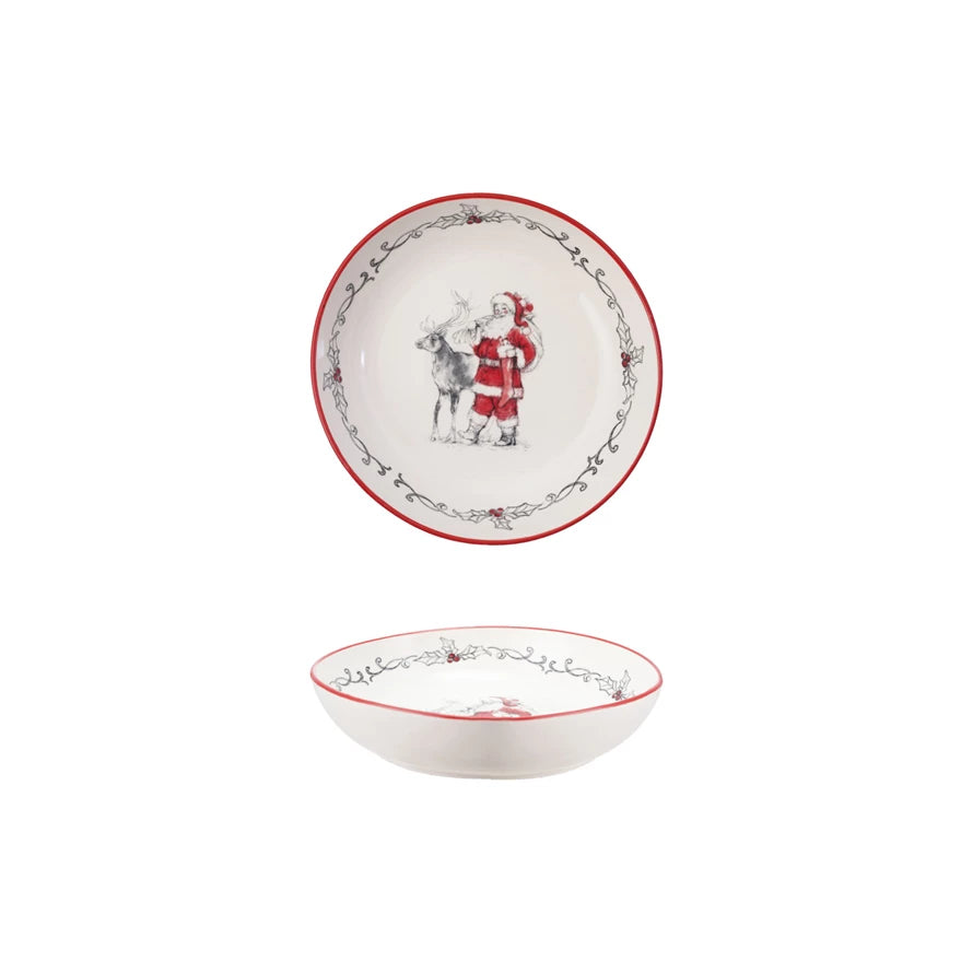 Santa Round Bowl