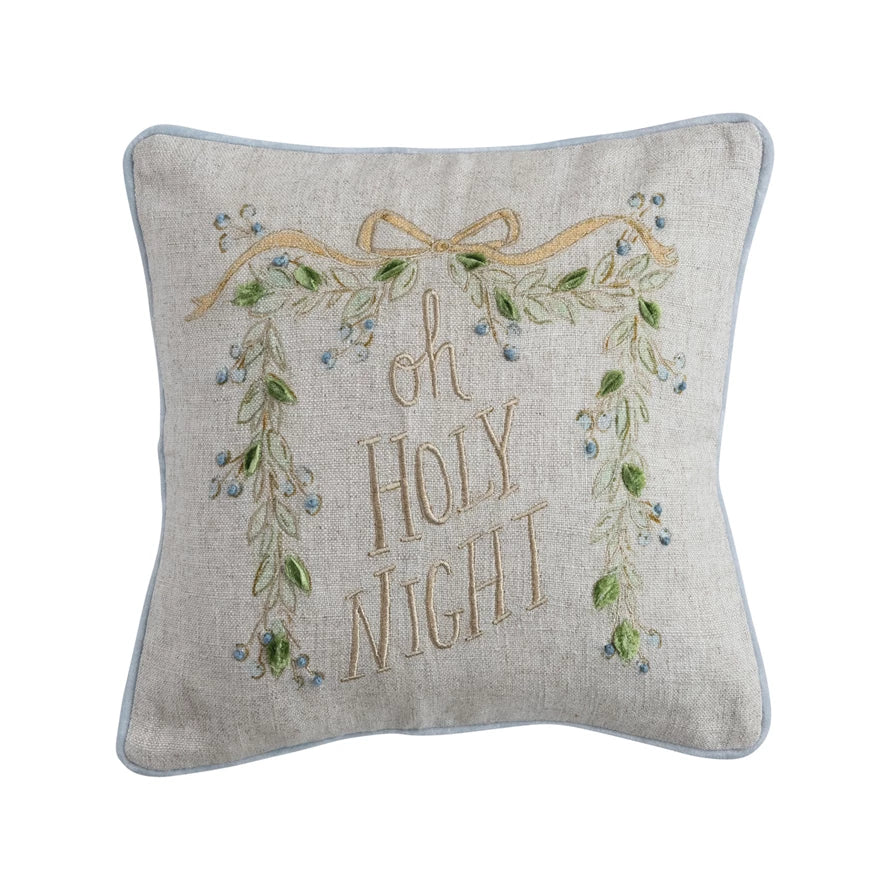 Oh Holy Night Pillow