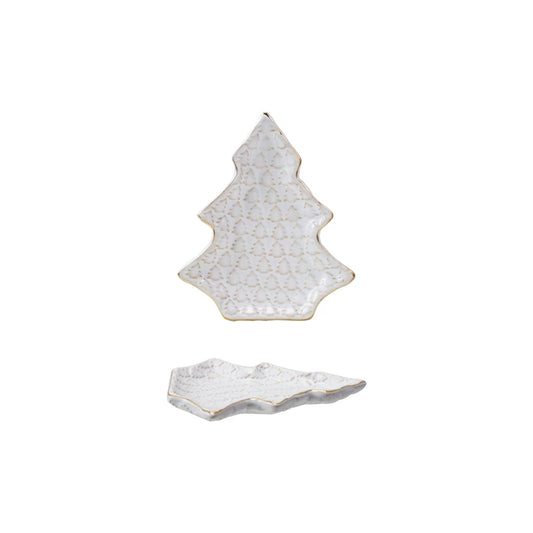 Stoneware Tree Dish
