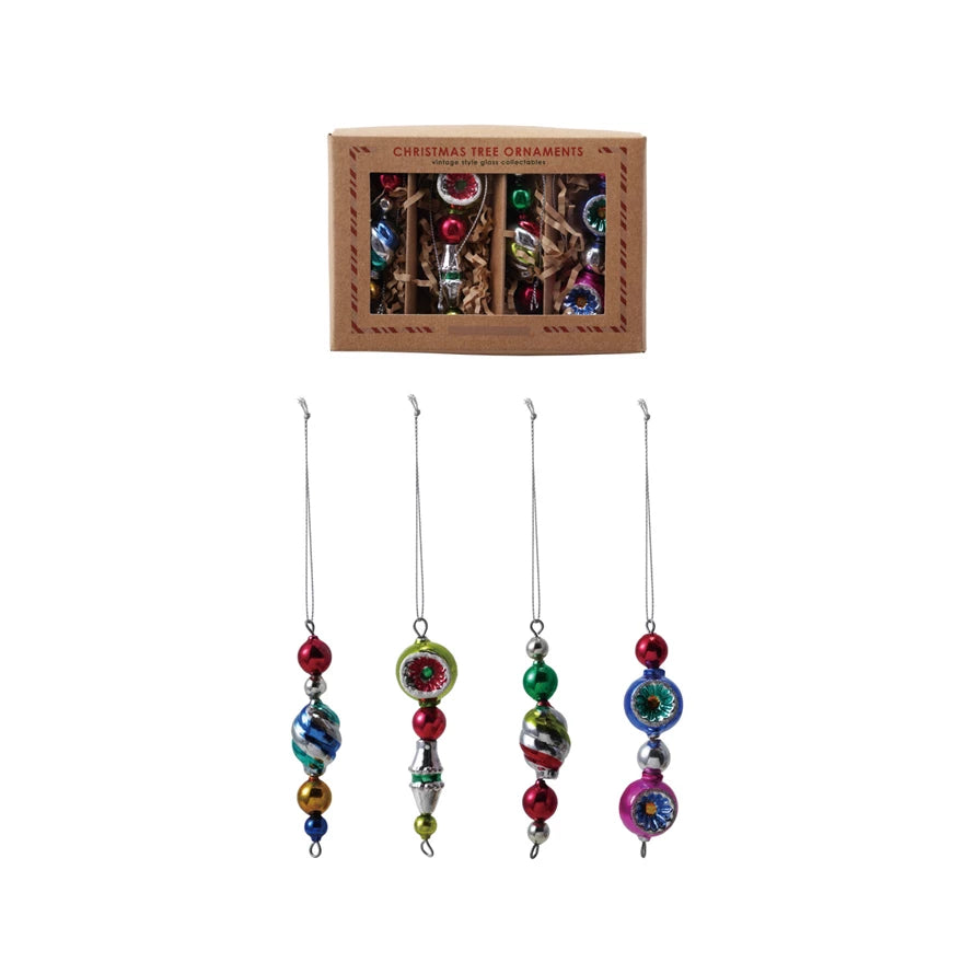Glass Drop Ornaments