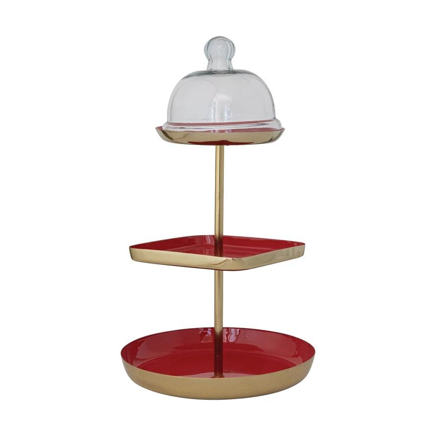 3Tier Cloche Tray