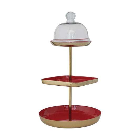 3Tier Cloche Tray