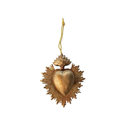 Sacred Heart Milagro Ornament