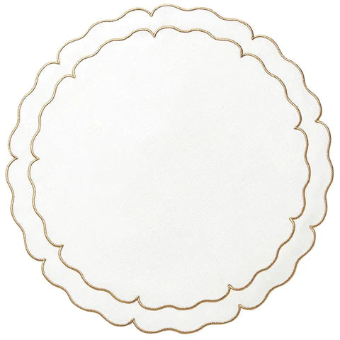Linho Scalloped Placemat
