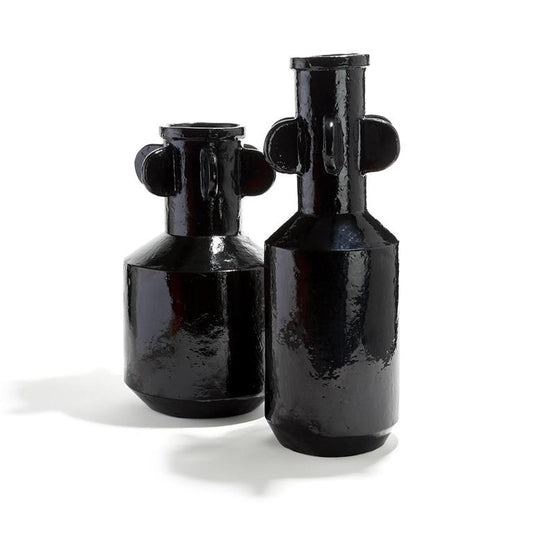 Spindale Black Vase