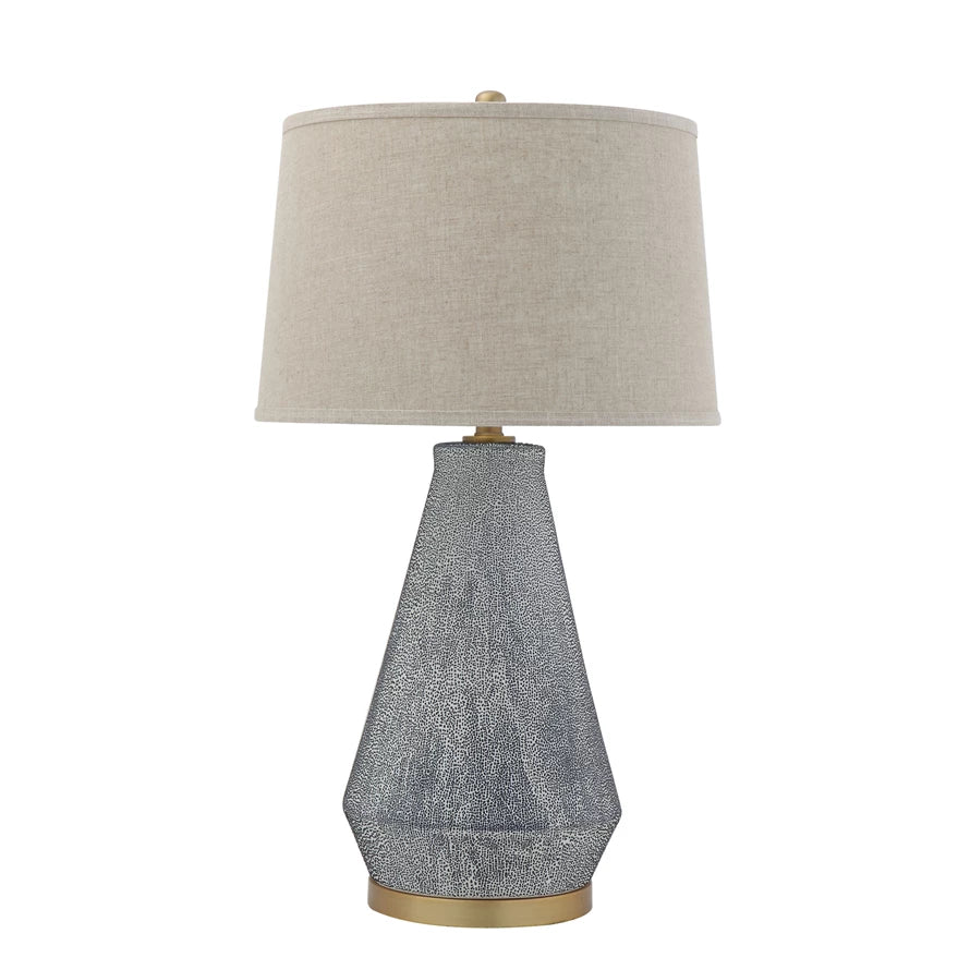 Ceramic Table Lamp Navy