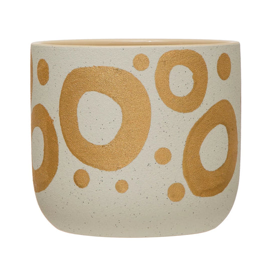 Gold Dot Planter